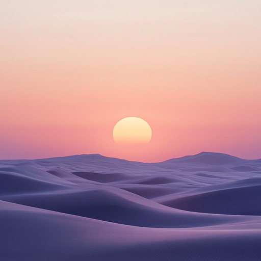 A captivating blend of traditional middle eastern soundscapes featuring the oud, evoking the tranquil beauty and deep contemplation of desert evenings, accentuated by ambient atmospheric textures.