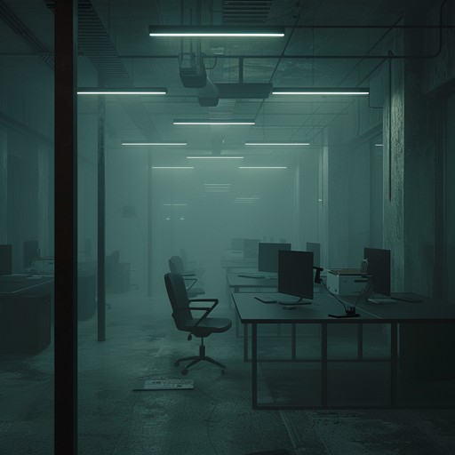 A mysterious instrumental composition designed for corporate settings that need a touch of eerie ambiance. The soft synthesizer melodies evoke feelings of unease and suspense, ideal for thrillers or eerie corporate environments.