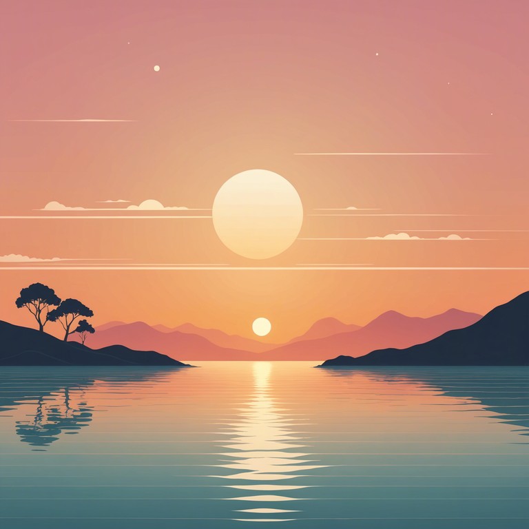 This track captures the gentle essence of dawn with soothing melodies that rise like the sun. The composition mirrors the tranquil transition from night to morning, filled with hope and the promise of a new day. The soft synth sound pads blend seamlessly, creating an ethereal soundscape that is ideal for reflection or gentle awakening.