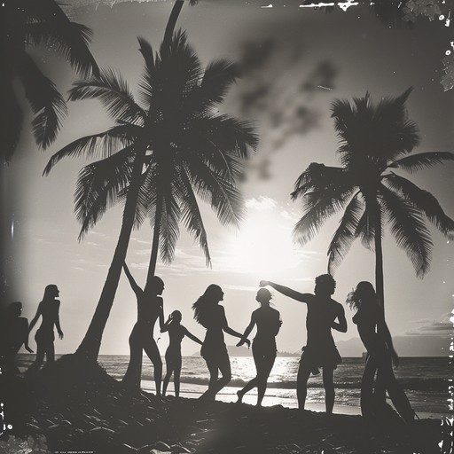 Imagine a lively beach party with friends, dancing under the tropical sun. The playful reggaeton beat sets the perfect mood for fun filled days. The rhythm is infused with caribbean influences, featuring bubbling synths and energetic percussion. Joyful melodies punctuated with syncopated rhythms that encourage everyone to move freely and happily.