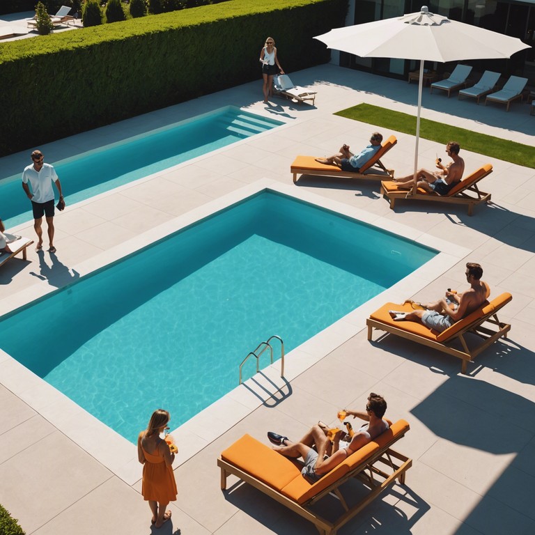 Imagine a perfect sunny day, the kind made for relaxing by the pool with friends. This track features a seamless blend of catchy rhythms and smooth flows, designed to echo the carefree vibe of a summer afternoon.