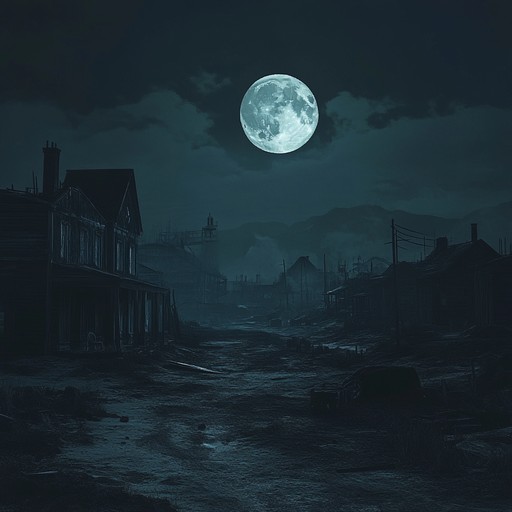 This piece is an eerie blend of americana and sinister tones. Imagine a ghost town, abandoned and desolate, bathed in the pale moonlight. The lonely sound of the slide guitar echoes through the empty streets, capturing the haunting feeling of long forgotten stories and restless spirits.