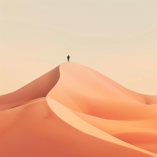 The music evokes a journey through the vast, sunlit deserts of arabia, blending traditional melodies with a contemporary feel to transport the listener across windswept dunes and under starry skies