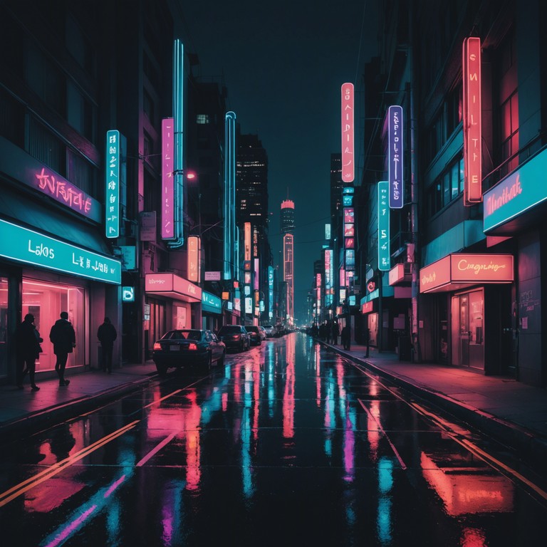 Imagine the city at midnight, lights blur as beats synchronize with the heartbeat of the night. This track embodies the rush of nocturnal adventures, driven by pulsing rhythms and electrifying synths.