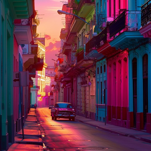 A vibrant journey through the waking streets of havana, capturing the spirit of a city at dawn. The music's rhythm steadily builds, blending traditional latin percussion with modern melodies to create an uplifting and heartwarming soundscape that radiates optimism and renewal.