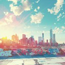 uplifting hip hop track with vibrant urban vibe.