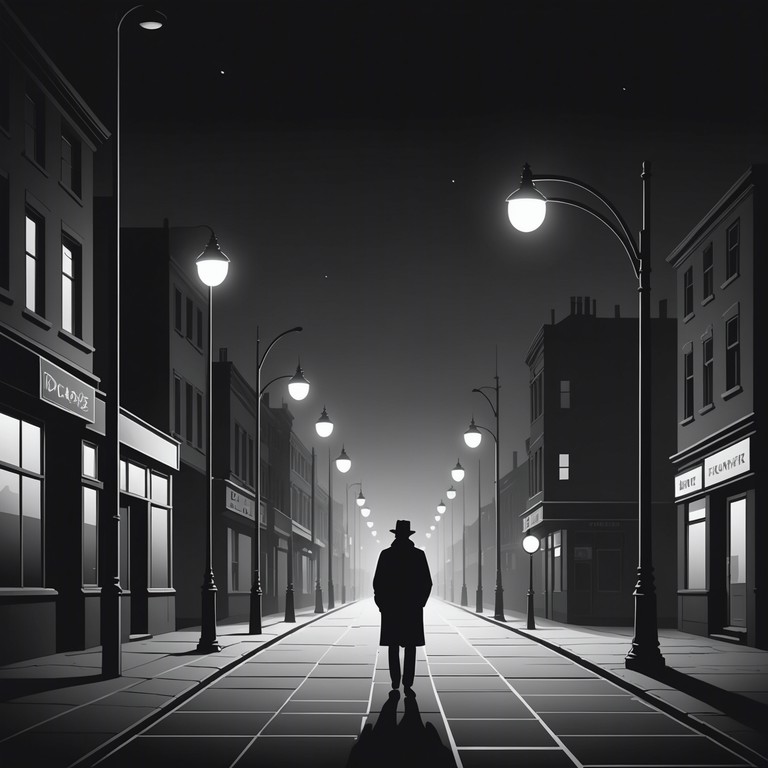 This track is a journey through the quieter, introspective streets of the city at night. Featuring deep, pulsating bass lines intertwined with the soft whisper of ambient pads, it reflects the dual nature of urban life: vibrant yet lonely, bustling yet isolating. The slow, hypnotizing rhythm invites listeners on a reflective walk through moonlit alleys, capturing the essence of metropolitan solitude.