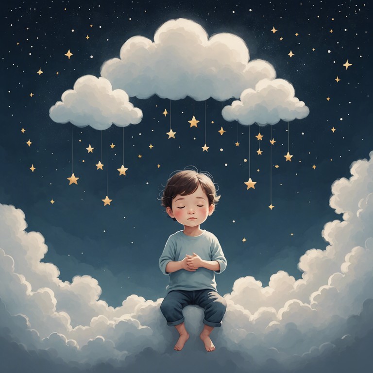 This instrumental track aims to create a soothing soundscape that gently carries young listeners away to a serene dreamland. Featuring a delicate mix of floating melodies and soft rhythms, it’s designed to comfort and calm, providing a nap time or bedtime ambiance that encourages sweet dreams. The music progresses smoothly, wrapping the air with a warm, gentle embrace suitable for children.