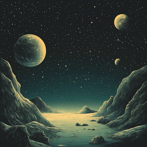 Experience the ultimate serenity with an ethereal ambient track that captures the essence of a cosmic voyage. Packed with soothing synth pads and faint celestial chimes, this composition transports listeners to the far reaches of the universe, bringing a euphoric sense of peace and awe.