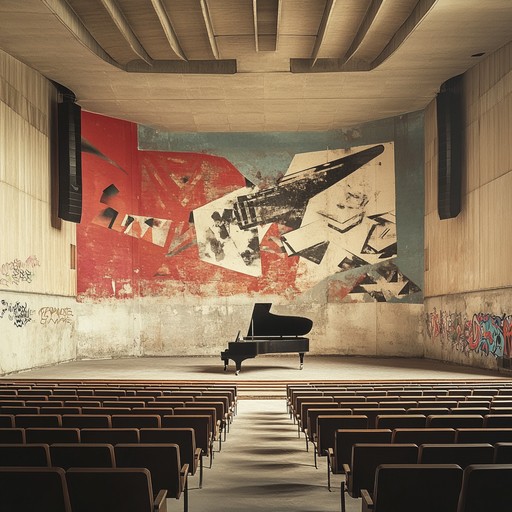 Where the decorum of the concert hall meets the unrestrained energy of street music, this track stands at the crossroads. Featuring a harpsichord playing with a trap beat, it offers a novel listening experience that redefine genres, celebrating the unexpected harmony between orchestral grandeur and gritty urban rhythms.