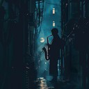 seductive night jazz with a soulful saxophone lead.