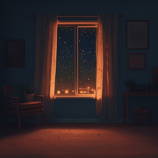 This instrumental weaves gentle guitar melodies with ambient soundscapes, creating a tranquil atmosphere ideal for introspection during quiet nights.