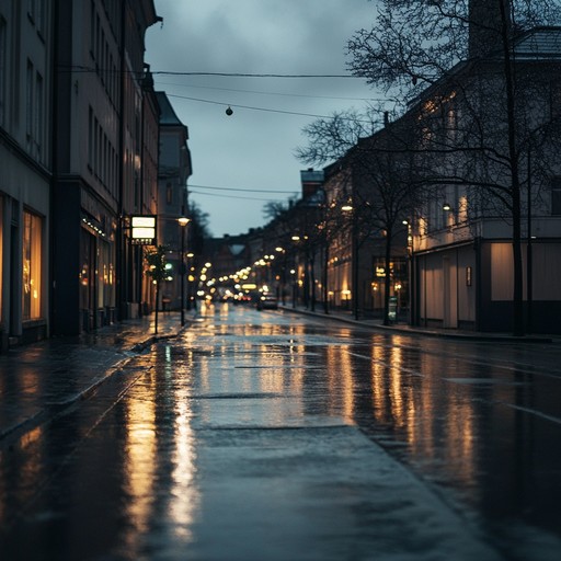 An instrumental suomipop track that captures the gritty essence of urban finland. Melancholic melodies blend with atmospheric synths to evoke the cold streets of helsinki. The song paints a sonic picture of solitude and reflection amidst the city's grey skies.