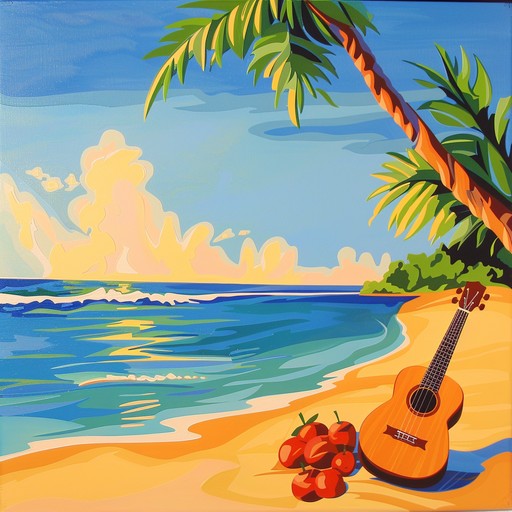 Imagine a sunny beach party with friends, full of laughter, where playful melodies float on the breeze. This instrumental track combines carefree rhythms with weird but delightful sound elements, creating a delightful atmosphere of fun and joy