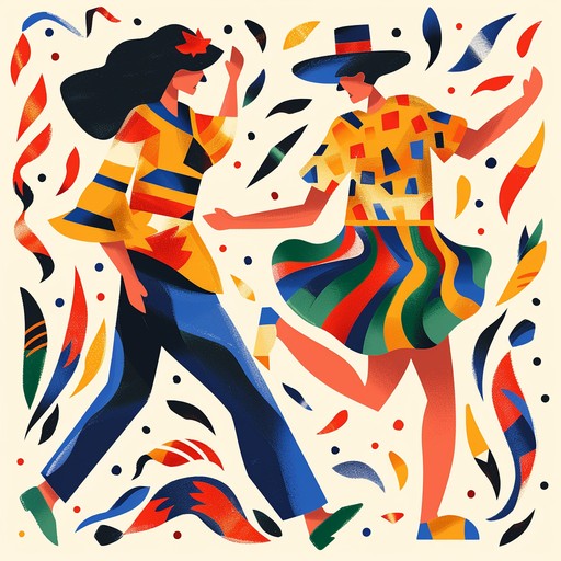 This upbeat forró song is perfect for a festa junina celebration. It features a lively accordion melody accompanied by a steady rhythm section of triangle, zabumba drum, and cavaquinho. The fast-paced, syncopated beat is sure to get everyone on their feet dancing. The joyful tune captures the festive spirit of the brazilian june festival with its rustic, folksy charm and infectious energy that builds throughout the song, encouraging everyone to join in the celebration.