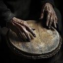 drums resonate with primal, ancient rhythms.