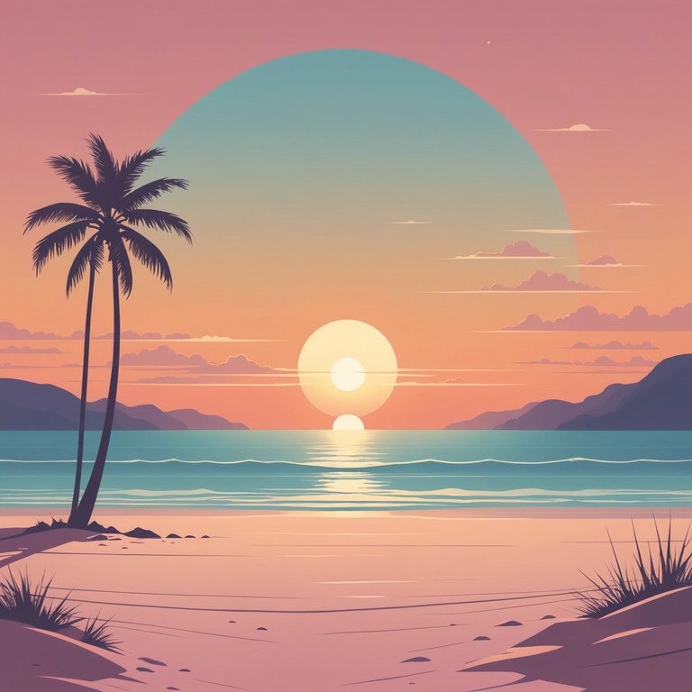 The track creates a peaceful atmosphere, combining traditional reggaeton rhythms with serene, dreamy synth melodies. Its smooth flow is ideal for evening relaxation and gentle movement, making it a perfect background for sunset scenes by the beach or quiet reflective moments.