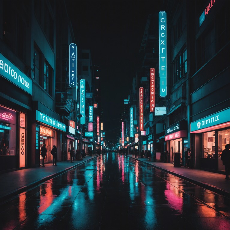 Capturing the essence of city nightlife through a fusion of deep bass and elegant trap rhythms, this track is a soundtrack for the urban explorer. The groove is omnipresent, smooth yet energizing, embodying the pulse of the city after dark.