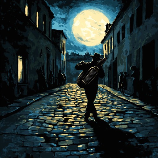 Experience an instrumental tango that drifts through the midnight streets, combining the passionate rhythms of traditional tango with ethereal and haunting melodies. The music evokes a dreamy atmosphere, as if dancing with shadows under the moonlit sky, creating an otherworldly experience that transcends time and place.