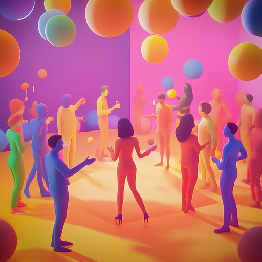 A highly energetic and cheerful synthpop track featuring vibrant synth leads and bouncy basslines designed to invoke a sense of carefree joy and dance party vibes. Its infectious melodies and upbeat rhythms make it perfect for any uplifting occasion, spreading happiness and excitement all around.