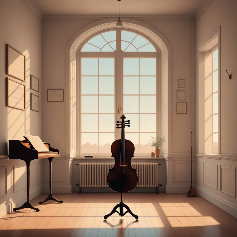 This composition leverages the emotional depth of classical music with a modern twist, incorporating rich string arrangements and complex harmonic structures to explore themes of love, loss, and rebirth