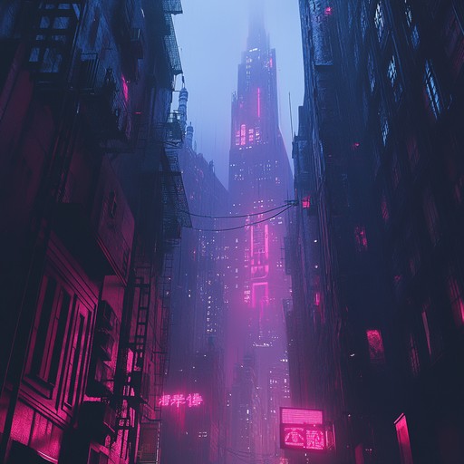 Immerse in a cyberpunk cityscape with sharp beats, haunting synths, and dark atmospheres. Cinematic yet gritty, it embodies the essence of futuristic urban decay and high tech chaos.