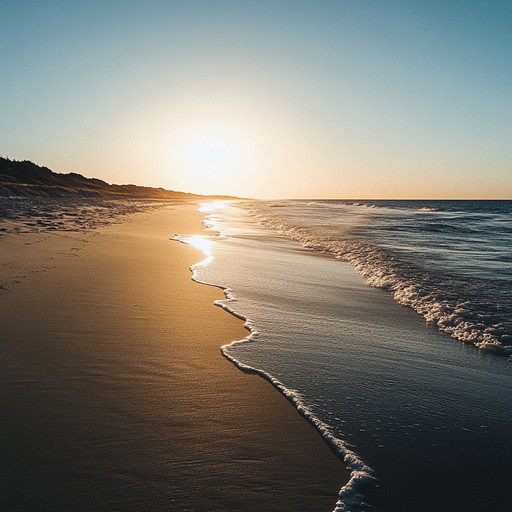 A gentle calypso tune awash with steel drums and rich percussion, telling the story of cherished memories fading with the setting sun, evoking both joy and sorrow
