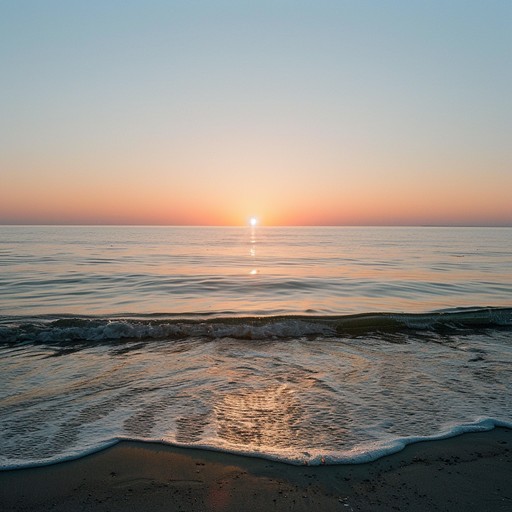 A serene composition with soothing guitar riffs, calming piano chords, and subtle percussion, designed to invoke a sense of hope and renewal. Ideal for reflective moments, this track builds a tranquil yet uplifting ambiance to motivate and inspire. It crescendos gently, painting a sonic landscape that mirrors the break of dawn, creating an inspiring backdrop for personal growth and new adventures