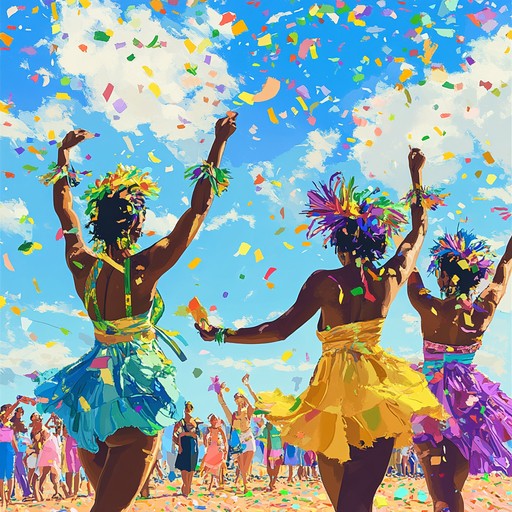 An energetic instrumental samba track that combines traditional brazilian rhythms with modern elements, capturing the essence of joy, freedom, and liberation. The song features lively percussion and vibrant melodies, creating an uplifting and empowering atmosphere.