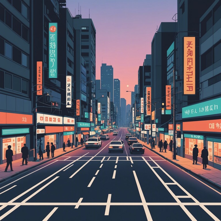 As twilight descends on a bustling city, this instrumental kpop ballad uses a solitary piano to echo the loneliness amidst urban chaos, creating a reflective, poignant soundscape that subtly merges nostalgia with contemporary sounds.