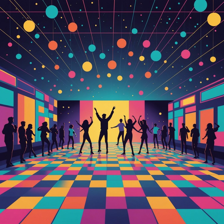 This track combines the lively rhythms of new jack swing with a funky, energetic beat that evokes the euphoria of dancefloor nights. Perfect for setting an upbeat, party mood, the song features intricate drum patterns, a prominent bass line, and sweeping synthesizers that together create a sound that's both nostalgic and fresh.