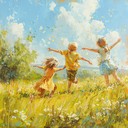 uplifting melody capturing children's innocent, free spirit