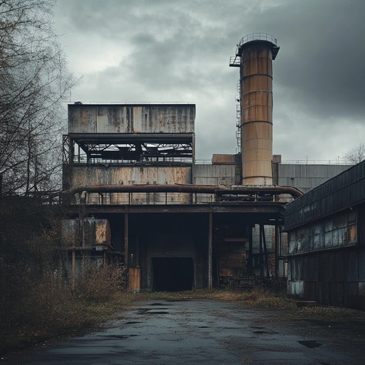 Deep, metallic guitars contrast somber atmospheres of lost futures