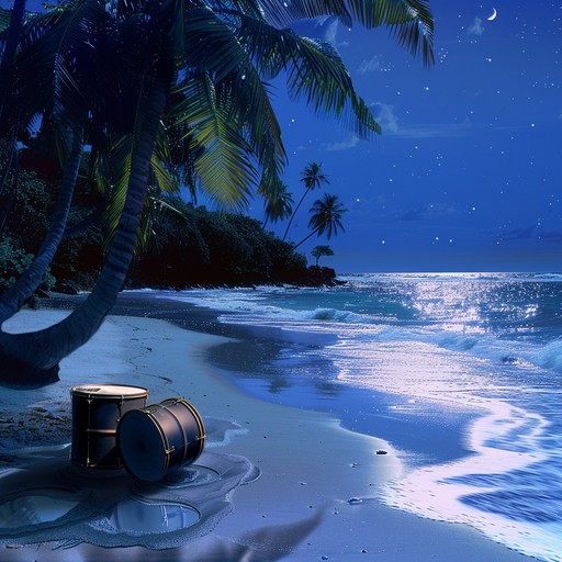 Feel the tropical night breeze with smooth steel drum rhythms that set a romantic and relaxing mood, making you feel as if you are on a caribbean island. Ideal for unwinding alone or a romantic dance.