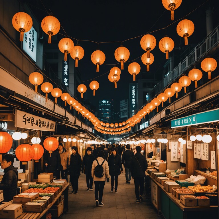 Echoes of han river is an instrumental piece that combines the timeless sound of the gayageum with contemporary k pop influences, creating a reflective yet uplifting atmosphere that mirrors the dynamic contrast between seoul's ancient traditions and its status as a modern metropolis.