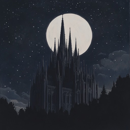 In this track, ethereal vocals intertwine with powerful guitar riffs, drawing listeners into a deep, gothic atmosphere reminiscent of ancient, shadowed cathedrals. The music slowly builds from a hauntingly delicate introduction to a vigorous, intense crescendo, embodying the clash between light and darkness.