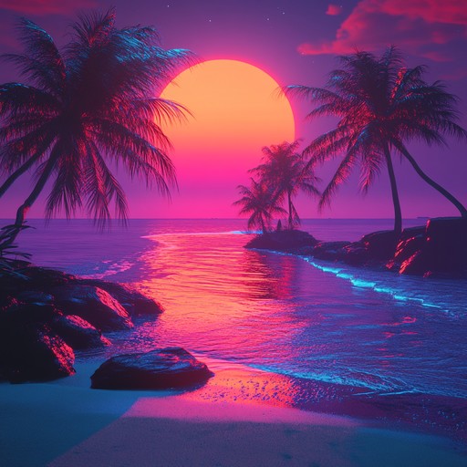 Transport yourself to a serene, retro futuristic coastline where soothing synth waves gently ebb and flow. This instrumental piece merges the nostalgic essence of synthwave with a distinctly calming ambiance, designed to usher listeners into a state of peaceful reflection and dreamy escapism.