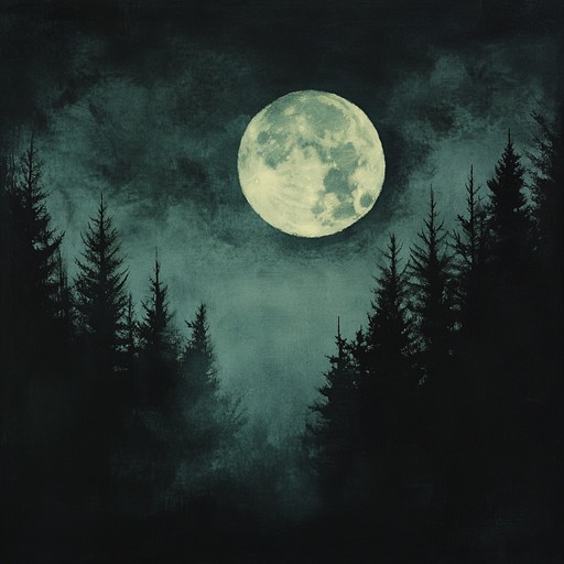 A spectral journey through a dark, moonlit forest. Soft chimes and whispering winds weave a tapestry of tension and suspense, evoking eerie shadows and unknown presences lurking among the trees. This instrumental track is perfect for horror films, video games, or any project requiring an unsettling, mysterious ambiance.