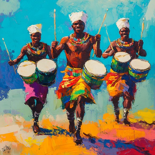 This instrumental afrobeat track combines lively rhythms and melodies to create an atmosphere of joy and excitement, inviting listeners to dance and celebrate.