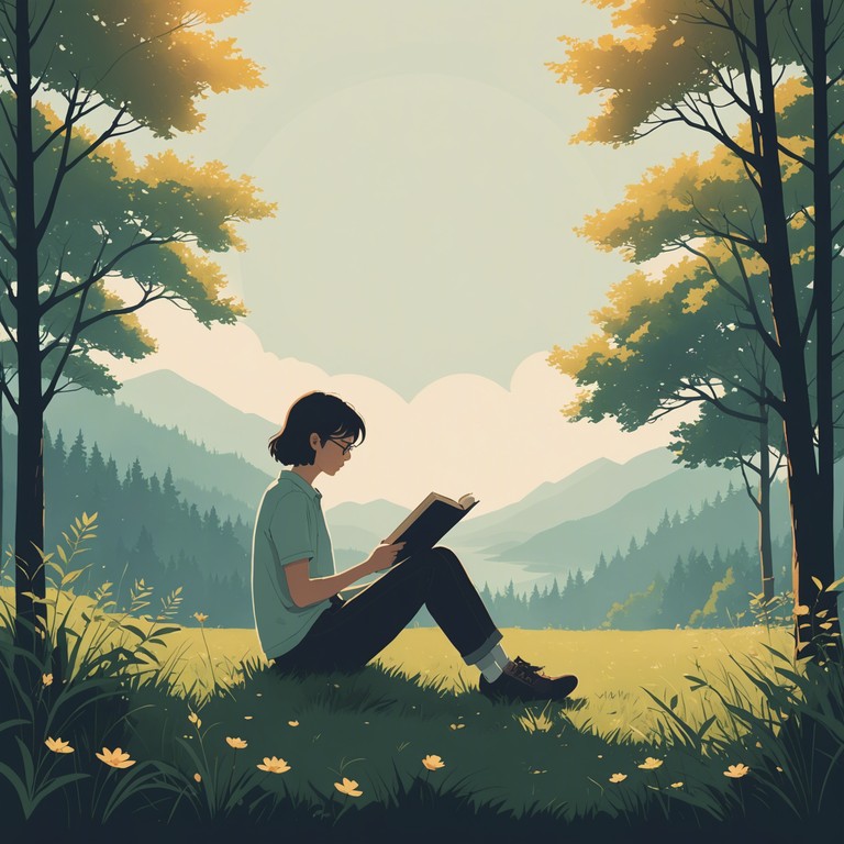 A charming, uplifting melody that captures the joy and wonder of exploring a magical library, with each note representing the turn of a page in a captivating story. The gentle, soothing tones evoke the coziness and comfort of curling up with a good book, while the occasional playful flourish hints at the excitement of discovering new literary adventures.