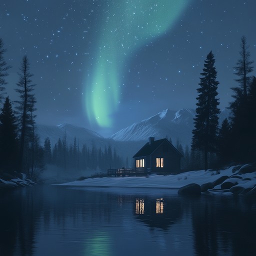 A gentle instrumental piece that captures the essence of melancholic finnish summer nights. The soft acoustic guitar plays soothing melodies, evoking a sense of nostalgia and reflection as the northern lights dance in the sky.