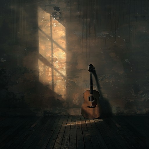 A bittersweet composition capturing the silent sorrow of twilight, featuring delicate guitar chords and melancholic strings. An ethereal atmosphere is woven with hints of distant vocals, immersing the listener in a poignant, introspective soundscape.