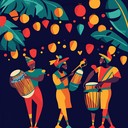 a vibrant samba instrumental that sets feet to dancing