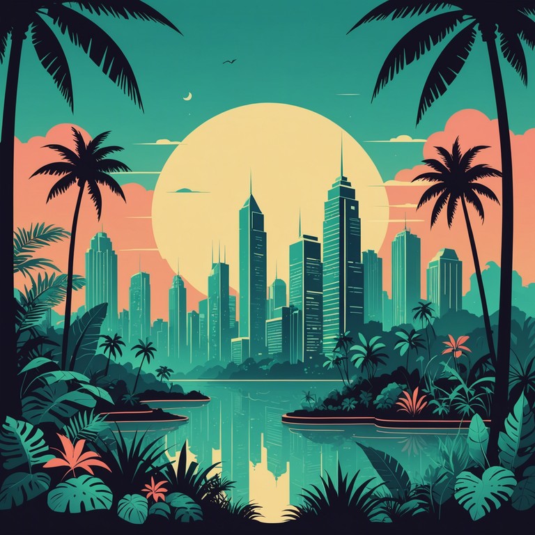 Immerse yourself in a sonic experience that marries the vibrant rhythms of island music with the distinctive tones of 80s synthesizers. The composition showcases a novel blend of cultural expressions, making it a perfect tune for escapism and joyous experiences.