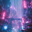 chilling synths creating a tense futuristic environment