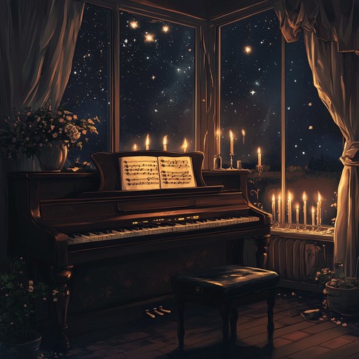 An instrumental track that harmoniously combines the majestic tones of classical piano with the soothing ambience of bedroom pop, creating an atmosphere of royal tranquility.