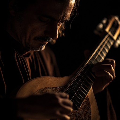 Under a moonlit sky, the oud serenades with a heartfelt, intimate melody. The music's gentle rhythms and intricate strings create a reflective, serene atmosphere, transporting the listener to a tranquil desert oasis.