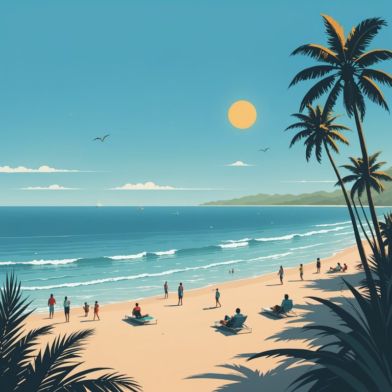 This track captures the essence of a sun drenched afternoon by the beach, where the gentle rhythm of reggae soothes the soul and brings people together. A light, airy melody played on the steel drum evokes a sense of peace and communal happiness, while the steady reggae beat provides a comforting, rhythmic backdrop. Ideal for unwinding and reflecting on the simple joys of life.