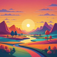 uplifting rhythm with a weird twist