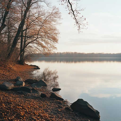 Imagine sitting by a tranquil lake as the sun sets, the gentle music of a harp playing in the background, complementing the natural symphony of twilight wildlife.